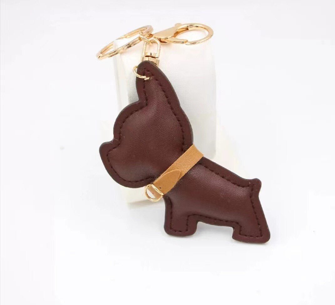 Cartoon Fadou Puppy PU Leather Key Chain - RNF ENT