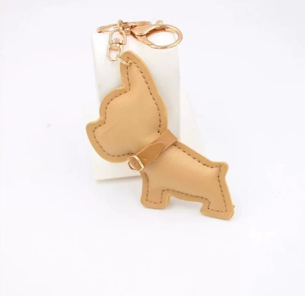 Cartoon Fadou Puppy PU Leather Key Chain - RNF ENT