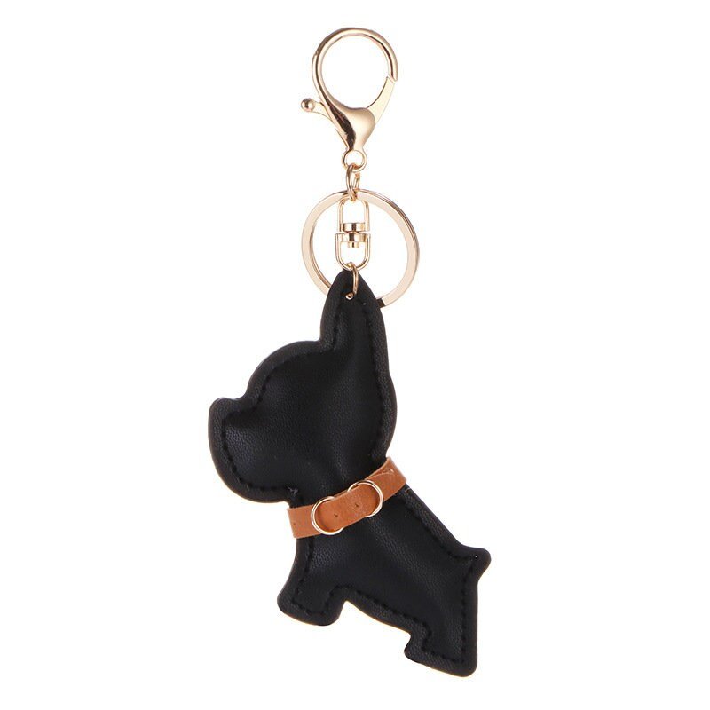 Cartoon Fadou Puppy PU Leather Key Chain - RNF ENT