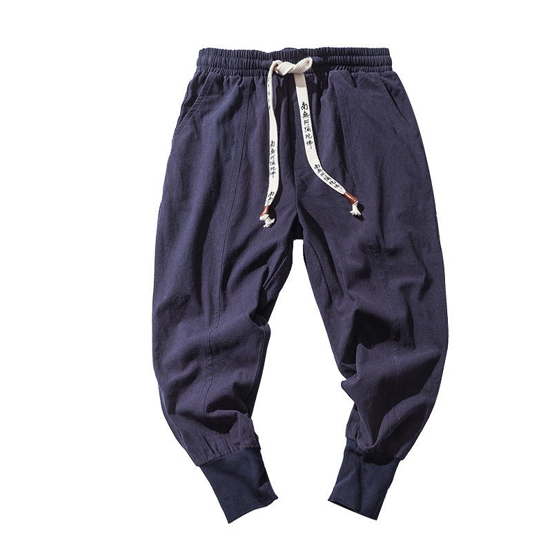 Cotton And Linen Feet Jarem Pants Tide Hip Hop Pants For Man - RNF ENT