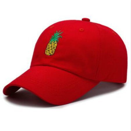 Embroidered Pineapple Baseball Cap Adjustable Cotton - RNF ENT