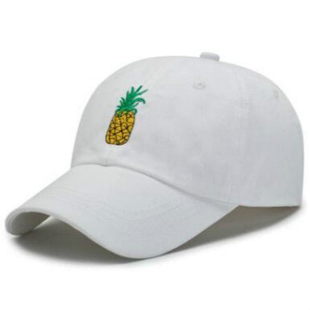 Embroidered Pineapple Baseball Cap Adjustable Cotton - RNF ENT