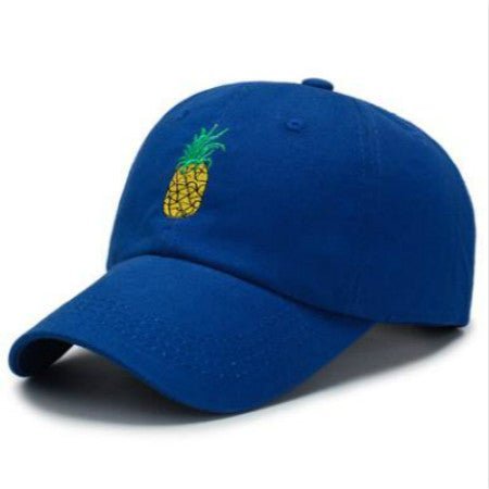 Embroidered Pineapple Baseball Cap Adjustable Cotton - RNF ENT