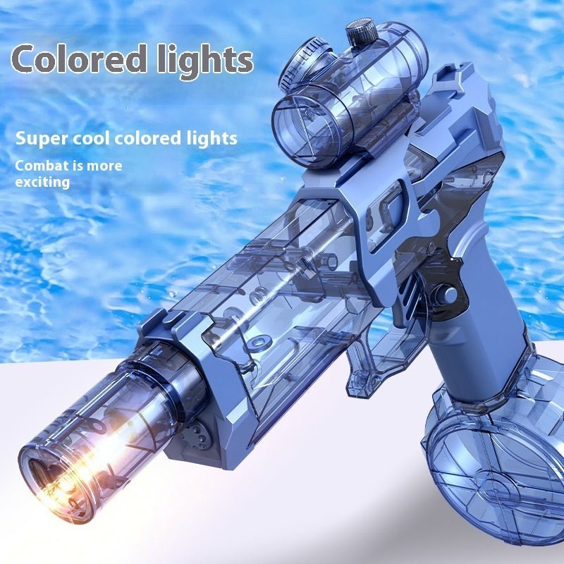 Fire Rat Electric Water Pistol Cool Light Full Automatic Water Spray Gun Summer Toy Sports Entertainment Children Gifts AC223 - RNF ENT