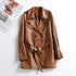 Leather Trench Coat Genuine Lambskin - RNF ENT