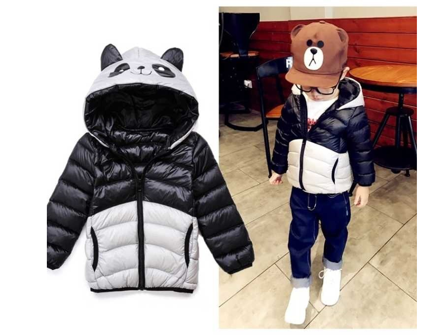 Short down jacket for children