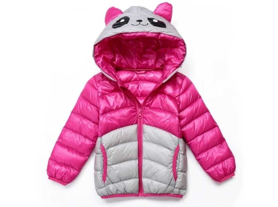 Short down jacket for children