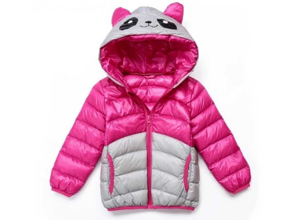 Short down jacket for children